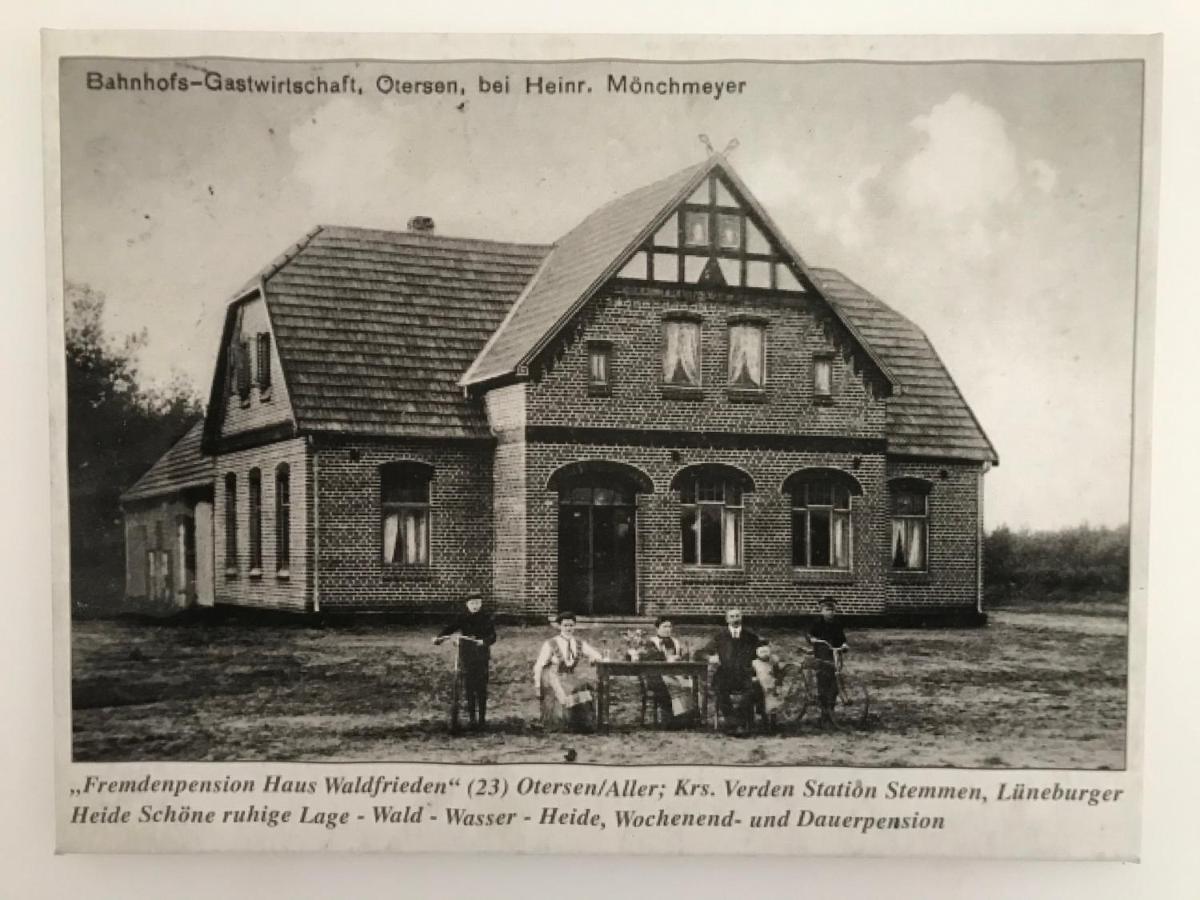 Apartamento Alter Bahnhof Otersen Kirchlinteln Exterior foto